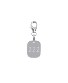 ANGEL NUMBER 222 CHARM 