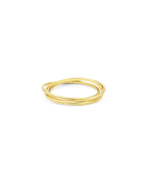 Chi Chi Ring, Ring gold, Produktfoto, Front View