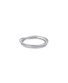 Chi Chi Ring, Ring silber, Produktfoto, Front View