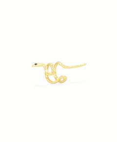 Dena Ear Cuff, Ohrringe gold, Produktfoto, Side View