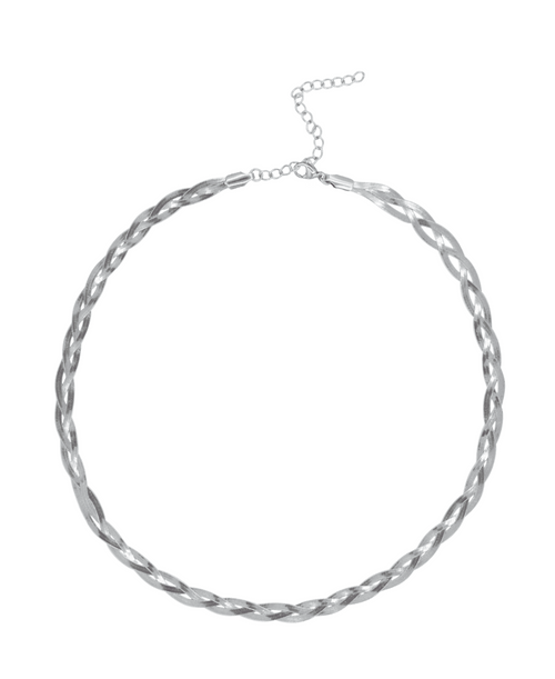 Devine Weave Kette, Halskette Silber, Produktfoto