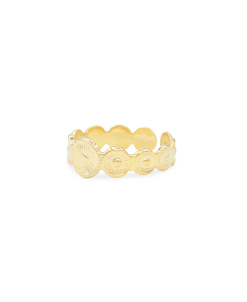 Gleam Ring, Ring gold, Produktfoto, Side View