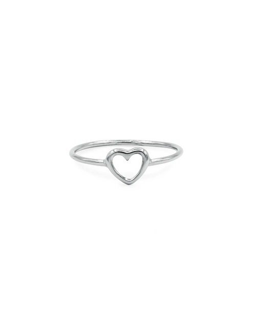 Hopei Ring, RIng silber, Produktfoto, Front View