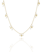 Frisky Kette, Halskette gold perle, Produktfoto