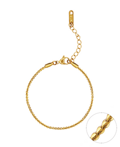 Raisa Armband Gold; Produktfoto