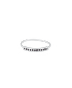 Naema Ring, Ring silber zirkonia, Produktfoto, Front View