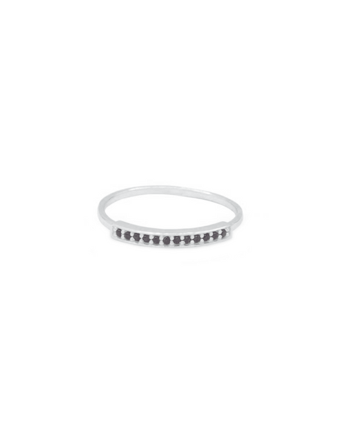 Naema Ring, Ring silber zirkonia, Produktfoto, Front View