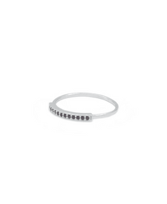 Naema Ring, Ring silber zirkonia, Produktfoto, Front View