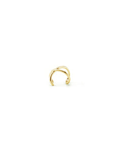 Linked Ear Cuff, Ear Cuff gold, Produktfoto, Side View