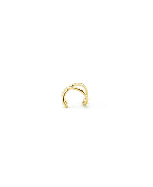 Linked Ear Cuff, Ear Cuff gold, Produktfoto, Side View