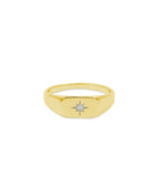 Bossy Ring, Ring gold, Produktfoto, Front View