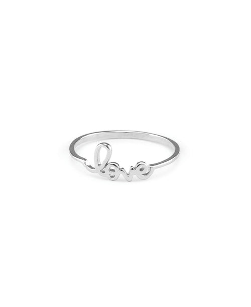 Fibi Ring, Ring silber, Produktfoto, Front View