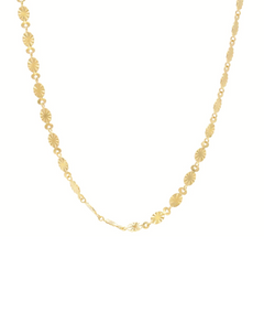 Sleek Shiny Kette, Halskette gold, Produktfoto