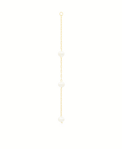 White Bubble Extender, Kette gold perle, Produktfoto